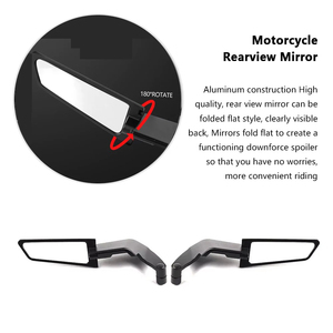 Nouveaux rétroviseurs de moto Yamaha <span class=keywords><strong>MT</strong></span> 03/<span class=keywords><strong>MT</strong></span> <span class=keywords><strong>07</strong></span>/<span class=keywords><strong>MT</strong></span> 09/<span class=keywords><strong>MT</strong></span>-10/<span class=keywords><strong>MT</strong></span> 25 SP, ailerons furtifs réglables, kit de rétroviseurs pour tout-terrain - Product Image 5