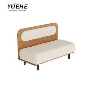 Custom Jabanese 4 plazas de madera contrachapada HPL lindo stand sofá y mesa para sushi <span class=keywords><strong>Lamian</strong></span> fideos <span class=keywords><strong>restaurante</strong></span> café - Product Image 4