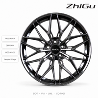 Jantes forgées ZhiGu Premium 18-22 pouces, finition Gunmetal, Y-Split 5 branches, jantes de luxe pour BMW M3 M4 Audi RS Mercedes AMG Porsche Tesla