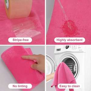 Modern Replaceable Reusable Floor Mopping Cloth Easy to Clean Microfiber <b>Mop</b> Pad Quick Dry Household <b>Cleaning</b> Towel - Product Image 3