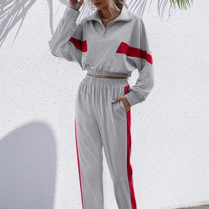 Ropa de mujer de talla grande con logotipo personalizado Spandex Fitness chándal para mujer - Product Image 2