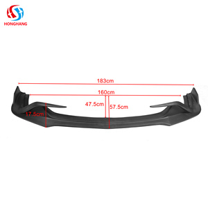 Chaoshenghang - Venta al por mayor de fábrica: Labio de parachoques delantero para <span class=keywords><strong>Ford</strong></span> <span class=keywords><strong>Mustang</strong></span> 2018-2019, estilo deportivo ABS, divisor delantero - Product Image 3