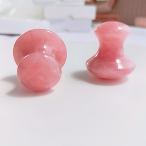 Naturale Quarzo <span class=keywords><strong>Rosa</strong></span> Gua Sha Pietra Fungo Guasha <span class=keywords><strong>Giada</strong></span> Per Il Viso di Sollevamento - Product Image 5