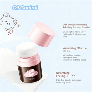 Polvere Volumizzante per Capelli Effetto Orsetto, Assorbente, Rinfrescante, Delicata, Senza Risciacquo, per Pelli Grasse - Product Image 4