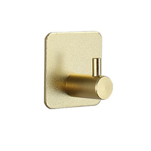 Yoto New Arrival Phổ Biến Chất Lượng Cao Tự Dính Không Có Khoan Khăn Tường Móc Thép Không Gỉ 304 Móc Áo Cho Phòng Tắm - Product Image 2