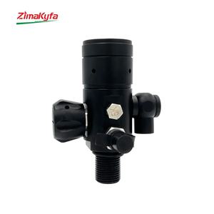 Regulador de Respiración Subacuático Giratorio de 300 bar, Herramienta Neumática Recargable para Buceo, Roscas M18x1.5, OEM Zimakyfa, Aluminio - Product Image 6