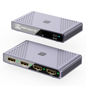 Mô Hình Tư Nhân HD 8K 3X1 HDMI 2.1 Splitter Chơi Game Giao Diện Điều Khiển Âm Thanh/Video Máy Tính/TV Màn Hình Hiển Thị HDMI Switcher Trong Kho - Product Image 1