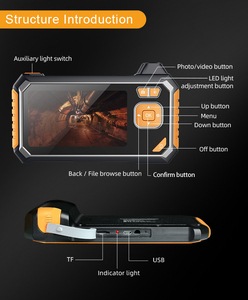 Nhà Máy Inskam113-B-1 Giá 4.3 Inch HD Hiển Thị LCD 8Mm 10M Cáp Cứng Kiểm Tra Máy Ảnh Không Thấm Nước Cầm Tay Nội Soi Borescope - Product Image 5