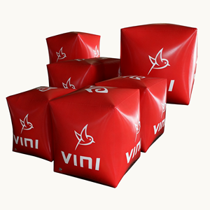 <span class=keywords><strong>Boya</strong></span> de marcador de carril de natación inflable | Cubo de carrera flotante para parques acuáticos y Entrenamiento de natación - Product Image 2