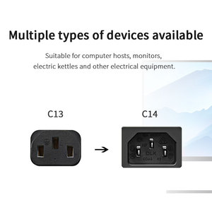 Ons/Ca-Conforme Gecertificeerde 12-18awg Netsnoeren | C5/C13/C14/C19/C20 Connectoren | 2/3-Core, Schakelaar & Terminal Klaar | Oem