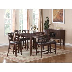 DB Simple Contemporary 1pc Brown Faux Leather <b>Bench</b> Seat Counter Height Dining Room Furniture <b>Cushion</b> <b>for</b> Kitchen Dining Room - Product Image 6