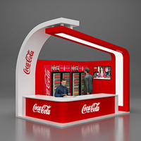 Stand de Exhibición Modular Personalizado MEGA Moderno para Ferias de Arte y Eventos