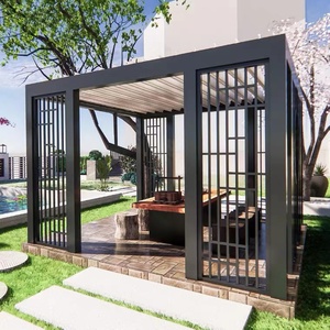 <span class=keywords><strong>Pavillon</strong></span> extérieur en alliage <span class=keywords><strong>d</strong></span>'aluminium, structure métallique, <span class=keywords><strong>pavillon</strong></span> personnalisé - Product Image 2