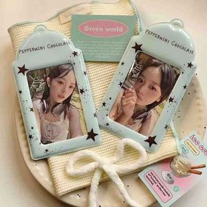 Porte-clés personnalisé pour photocards Kpop, joli cadre photo en PC, porte-cartes de collection pour photos de stars, populaire - Product Image 6