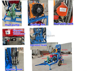 Machine à forer au diamant/machine à forer des trous de forage/<span class=keywords><strong>tarière</strong></span> hydraulique diesel pour forage de puits d'eau - Product Image 6