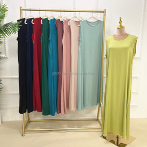 Abito lungo da donna più venduto musulmano di lusso Istanbul islamico preghiera Abaya abito da donna moderno abito lungo da donna - Product Image 5