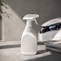 Bouteille pulvérisateur à gâchette en HDPE pour détergent de nettoyage automobile, rechargeable, 500 ml, 1 L