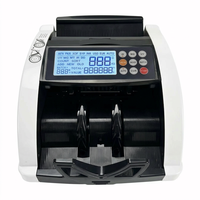 Compteur de devises étrangères UV avec calculatrice, reconnaissance automatique des devises, 110v/220v, qualité professionnelle, 4800D2 LED, certifié ROHS
