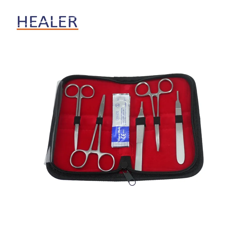 Medical Students' Practice Suture Kit with Silicone Skin Pad Organ Model for Suture Training for Schools and Medical Schools