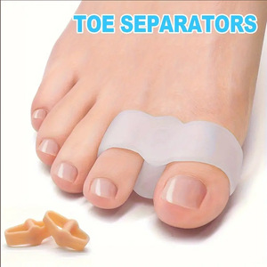 Correcteur d'Hallux Valgus pour Hommes et Femmes, Séparateur d'Orteils Portable en SEBS pour la Correction des Hallux Valgus, Toutes Saisons, Vente en Gros - Product Image 1
