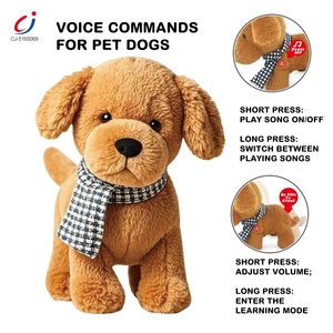 Chengji Interactive Smart Plush Intelligence Voice Doll Dog Cartoon Multifunctional Education Voice Control Electronic Dog Toy - Product Image 1