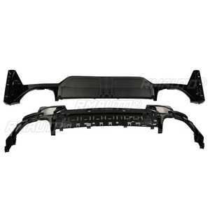 <b>Car</b> Rear Bumper Lip <b>Diffuser</b> Spoiler Glossy Black Modification Part <b>for</b> BMW 3 Series G20 G28 to M340i 2023+ <b>Car</b> Accessories - Product Image 5