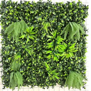 ฉากหลังงานแต่งงาน ฉากหลังผนังสีเขียว ใบไม้เสมือนจริง สำหรับถ่ายภาพงานแต่งงาน ของตกแต่งงานอีเว้นท์ - Product Image 2