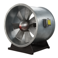 Ventilateur axial P4Z en alliage d'aluminium avec pales de 54 pouces, multi-tensions, pour tour de refroidissement d'hélicoptère