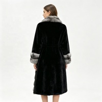 Manteau long en fausse fourrure Zeyu pour femme – Chaud et luxueux pour l'hiver, idéal pour le quotidien, les fêtes et les tenues décontractées – Manteaux en fausse fourrure écologiques pour femme
