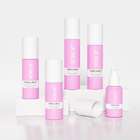 Flacon pulvérisateur de luxe en plastique PET 80 100 120 130 150ml pour les poils du visage pour les soins de la peau