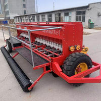 Nouveau type de semoir d'engrais de blé monté sur tracteur; Machine de plantation de petites particules de riz sec.