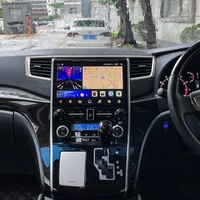 Pantalla de Navegación GPS para Automóvil Android de 11.5 Pulgadas, Radio con Audio DSP, Reproductor Multimedia MP5 CarPlay para Toyota Alphard A20 2011-2014