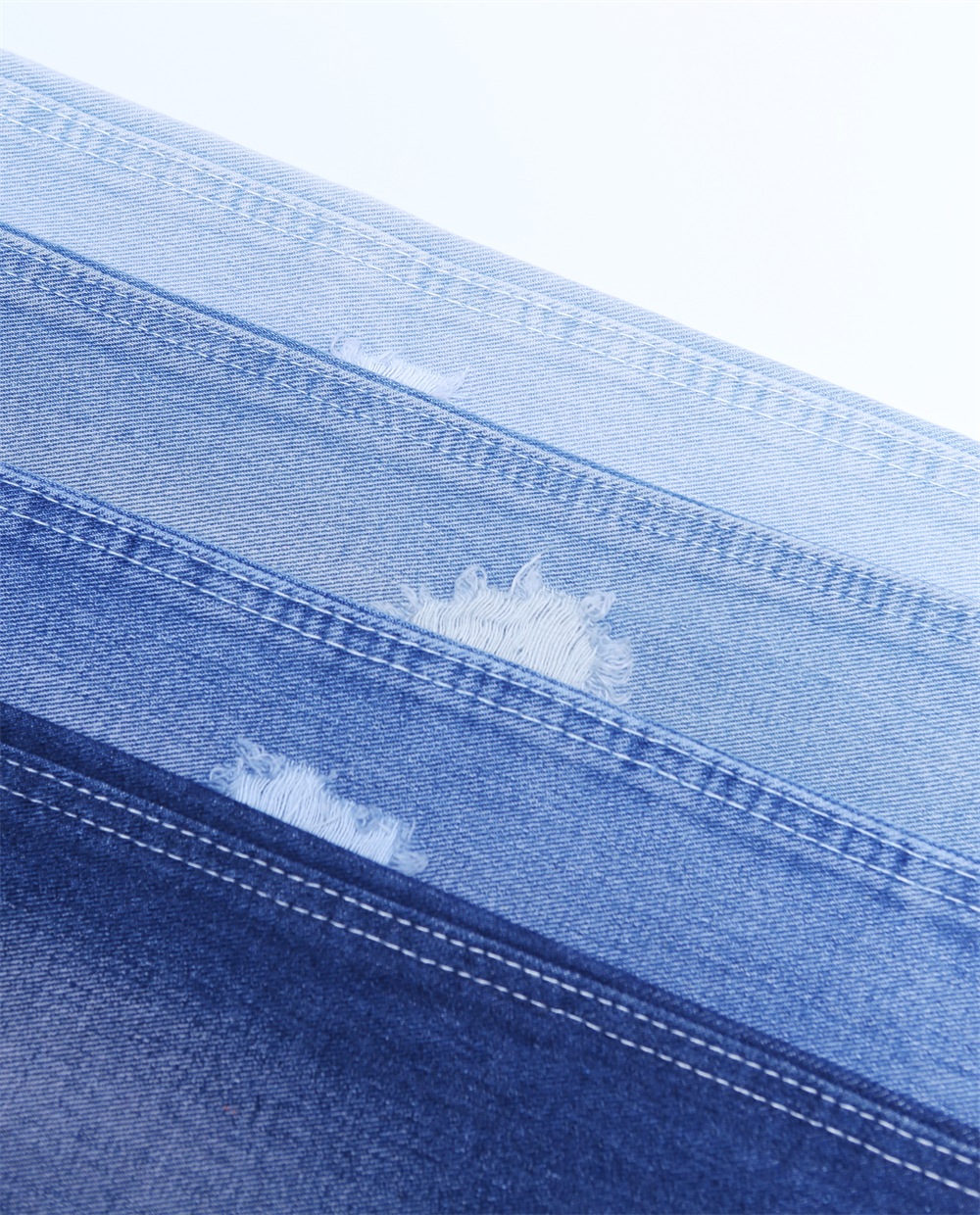 Popular Product Jeans Fabric Textiles Left Twill Style Medium 75 Cotton 10 Viscose 15 Polyester Not Stretch Denim Fabric