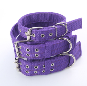 Tamaño personalizado <span class=keywords><strong>collar</strong></span> 2 filas correa ajustable de nylon tejido <span class=keywords><strong>collar</strong></span> de perro táctico durable grande perro <span class=keywords><strong>collar</strong></span> del animal doméstico - Product Image 4