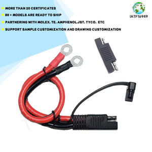 定制公母通用卡车汽车连接端子线束电气设备电缆总成 - Product Image 4