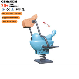 Kuda Goyang Logam Luar Ruangan Berkualitas Tinggi dengan Pegas, Cocok untuk Taman Bermain, Pusat Perbelanjaan, dan Taman Kanak-Kanak - Product Image 4