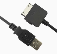 Kabel Usb untuk Microsoft Zune Zune 2 Zune HD MP3 MP4 Player USB Transfer Data kabel pengisi daya kabel pengisi daya kawat