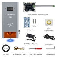Module laser de gravure optique LASER TREE K40 40W avec assistance pneumatique, modulation TTL PWM, pièce d'équipement pour machine de gravure laser