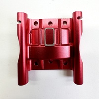 Pièces de modification de moto et de voiture RC en alliage d'aluminium usinées avec précision par CNC, pièces de montage en métal anodisé usinées sur 5 axes sur mesure