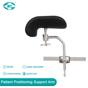 WEIYE Hospital Médico Ajustable Ginecología Silla Soporte para Piernas Mesa de Operaciones Reposapiés - Product Image 4