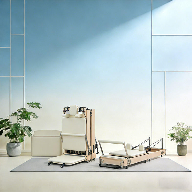 Pilates pliable en chêne gris