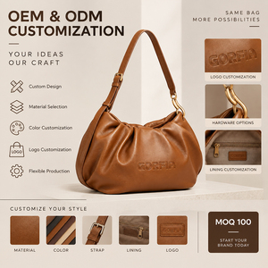 Bolso Bandolera de Alta Gama para Mujer 2027, Bolsos de Mano de Cuero PU para Mujer, Proveedor Mayorista de Lujo con Cadena Simple, Bolso de Hombro a la Moda - Product Image 1