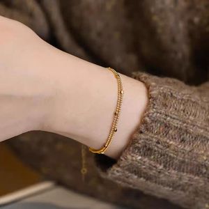 กำไลข้อมือสแตนเลสสตีลรูปหัวใจหลายชั้นแบบใหญ่ สไตล์ยุโรปอเมริกัน สำหรับผู้หญิง ขายดีรุ่นใหม่ แฟชั่นสไตล์อินสตาแกรม - Product Image 2