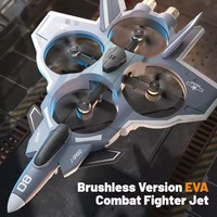 Drone de combat à missiles EVA avec caméra, télécommande en mousse, WIFI, photographie