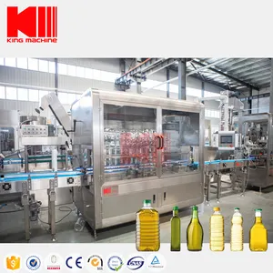 Fabricante de máquina de llenado automático de botella de aceite de palma de aceite de girasol comestible de precio competitivo