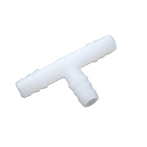 2.4mm 3/32 bằng ống nối 3-cách nhựa hình chữ T Ống barb phụ kiện đường ống với thép gai Doanh cho ống Doanh TEE Công Đoàn - Product Image 2