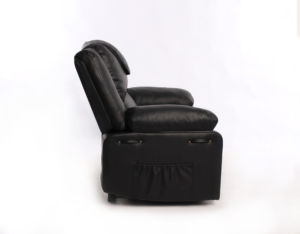 <span class=keywords><strong>Poltrona</strong></span> Reclinabile Elettrica Moderna con Funzione Riscaldante in Pelle per Anziani, Arredo Confortevole per Soggiorno - Product Image 4