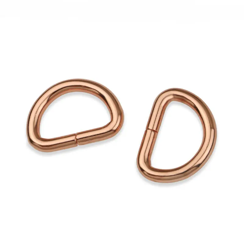 Accessories Handle Ring D Zinc Alloy Custom D-Ring Buckle Metal 25mm D Ring for Handbags
