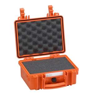 EXPLORER CASES - 2209.O Etui compact pour objets délicats orange, avec mousse de protection - Product Image 1