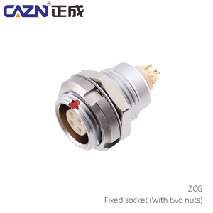 Eeg 0b loạt điện áp thấp nữ <span class=keywords><strong>c</strong></span>ố định ổ <span class=keywords><strong>c</strong></span>ắm 2 3 4 5 6 7 9p trở lại bảng điều khiển gắn kết Push-Pull kết nối eeg.0b. 302.cln - Product Image 2